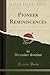 Pioneer Reminiscences by Alexander Sinclair