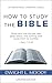 How to Study the Bible