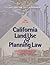 California Land Use & Planning Law by Cecily Talbert Barclay