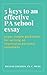 5 Keys to an Effective PA School Essay by Ryanne Coulson PA-C