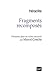 Fragments recomposés présentés dans un ordre rationnel by Heraclitus