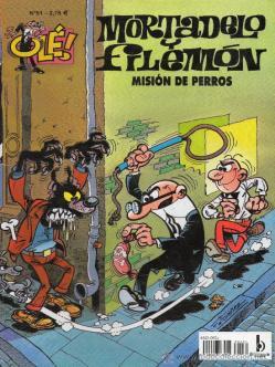 Misión de perros (Mortadelo y Filemón, #28)