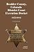 Boulder County, Colorado District Court Execution Docket, 1875-1885: An Annotated Index