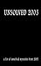 Unsolved 2005