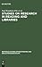 Studies on research in reading and libraries: Approaches and results from several countries (Beiträge zur Bibliothekstheorie und Bibliotheksgeschichte, 3)