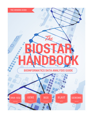 The Biostar Handbook: A Beginner's Guide to Bioinformatics (ebook)