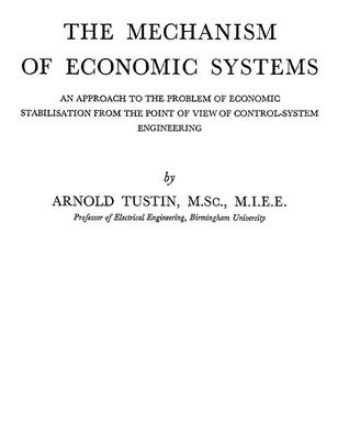 The Mechanism Of Economic Systems (Unknown Binding)