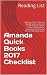 Amanda Quick Books 2017 Checklist by Reading List