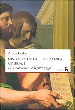Historia de la literatura griega I