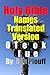 Holy Bible Names Translated...