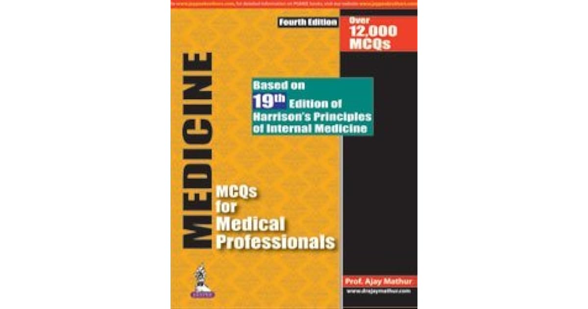 Medicine MCQs for Medical Professionals by Ajay Mathur