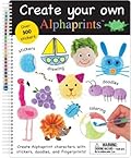 Alphaprints: Create Your Own: A sticker and doodle activity book