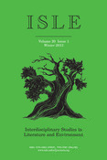 interdisciplinary Studies in Literature and Environment: Volume 20, Issue 1, Winter 2013