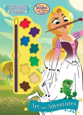 Disney Tangled the Series Art and Adventures: Over 50 Pages of Painting!