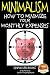 Minimalism - How to Minimize Your Monthly Expenses