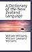 A Dictionary of the New Zea...