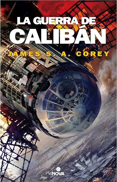 Portada de La guerra de Calibán, de James S.A. Corey