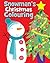 Christmas Colouring Snowman