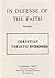 Christian Theistic Evidences (In defense of Biblical Christianity)