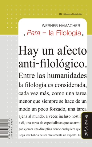 Para – la Filología / 95 tesis sobre Filología