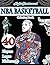 NBA Basketball Coloring Book by Elvira Diamond
