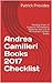 Andrea Camilleri Books 2017 Checklist by Patrick Provides