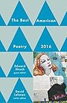 Best American Poetry 2016 by Edward Hirsch