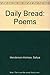 Daily Bread: Poems