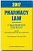 2017 California Pharmacy Law