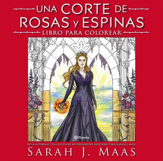 Una corte de rosas y espinas. Libro para colorear