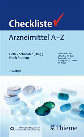 Checkliste Arzneimittel A - Z (Checklisten Medizin) (German Edition)