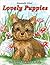 Lovely Puppies: Coloring Bo...