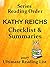 KATHY REICHS CHECKLIST AND ...