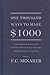 One Thousand Ways to Make $1000