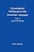 Etymological Dictionary of ...