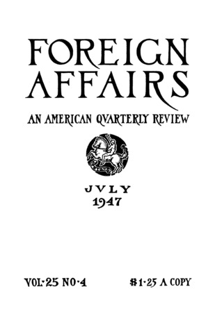 The Sources of Soviet Conduct