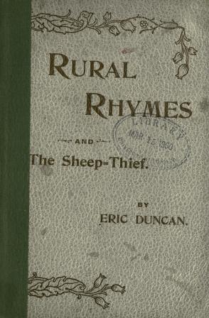 Rural Rhymes, and the Sheep Thief (Hardcover)