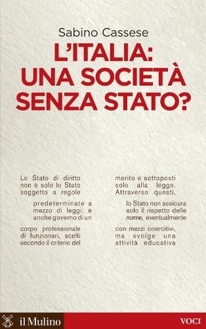 L'italia: una società senza stato? (Paperback)