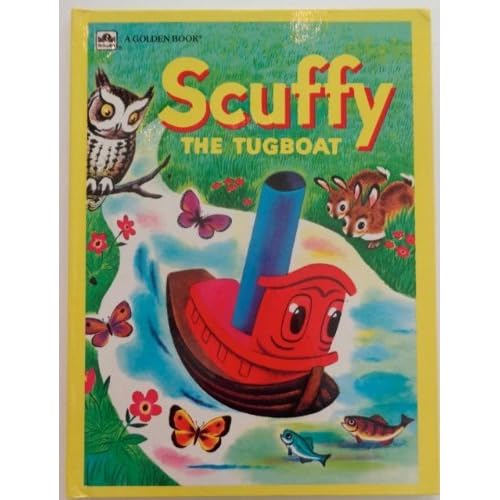 scuffy the tugboat bath toy