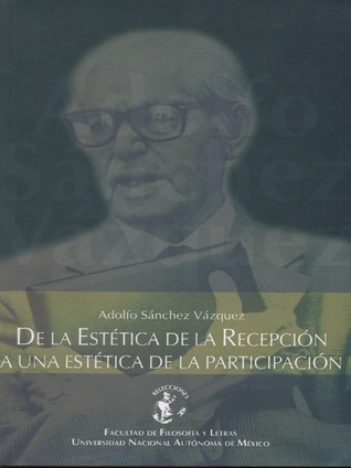 De la estética de la recepción a una estética de la participación (Paperback)