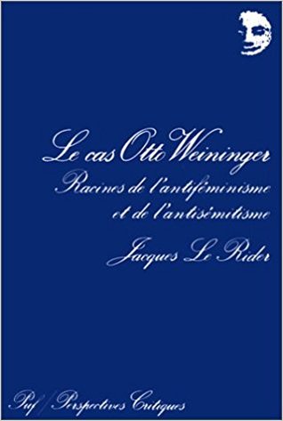 Le cas Otto Weininger