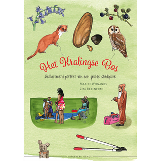 Het Kralingse Bos. Geïllustreerd portret van een groots stadspark