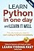 Learn Python in One Day and Learn It Well by Jamie Chan