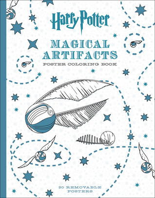 Harry Potter Magical Artifacts Poster Coloring Book (3)