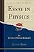 Essay in Physics by Herbert Louis Samuel