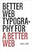 Better Web Typography for a...
