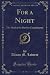 For a Night by Alison M Lederer