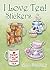I Love Tea! Stickers (Dover Little Activity Books: Food)