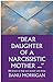 "Dear Daughter of a Narciss...