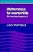 Mathematics for Economists: An Integrated Approach